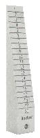 Wedge gauge reading 1 mm